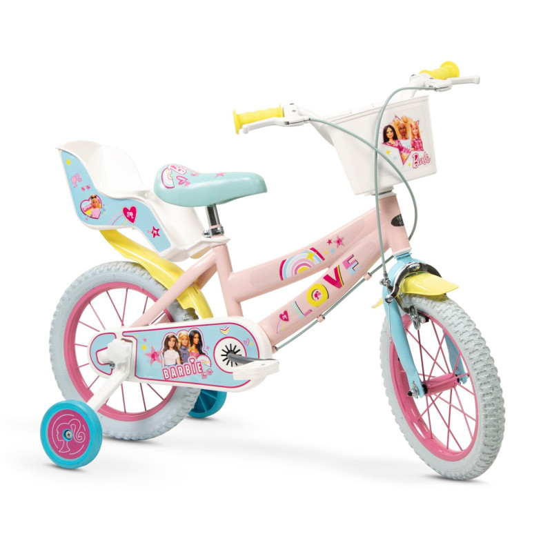 колело с помощни barbie