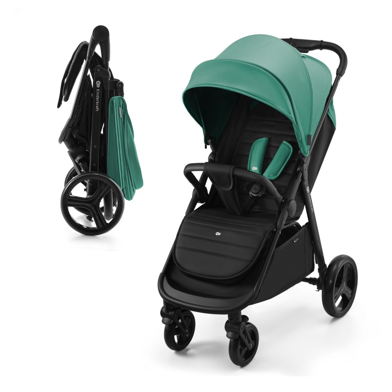 KinderKraft RINE бебешка количка JUICY GREEN