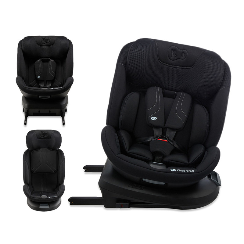 Kinderkraft XPEDITION 3 столче за кола i-Size BLACK