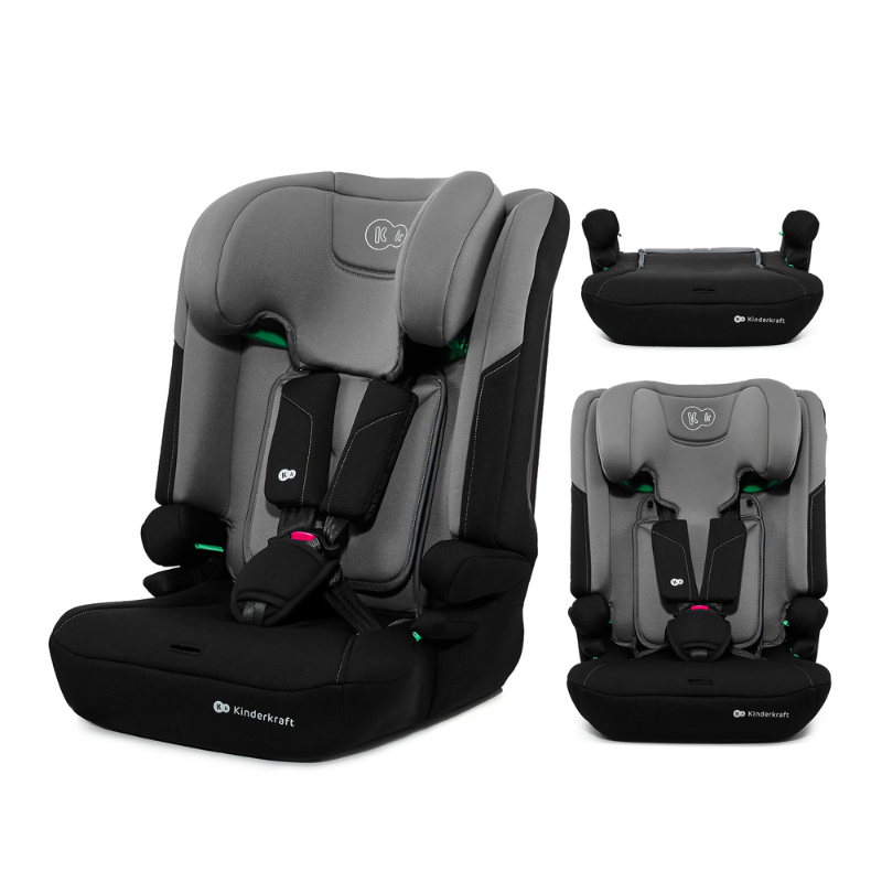 Kinderkraft I-COMFY i-Size столче за кола DARK GREY