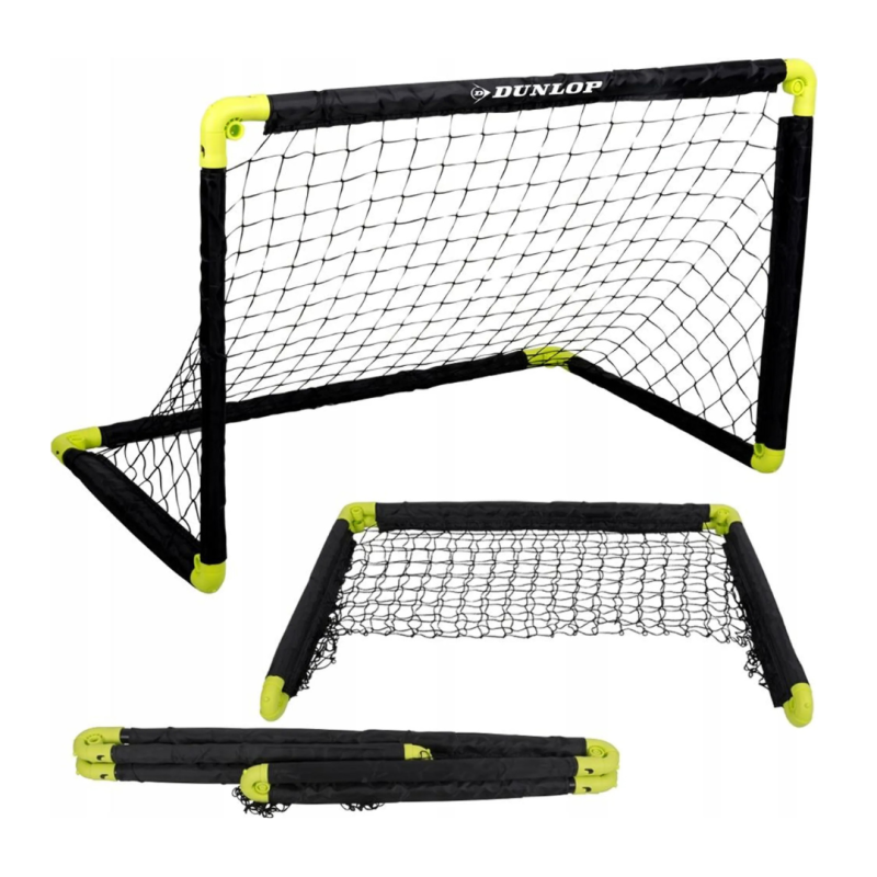Dunlop сгъваема футболна врата 90x59x61 см