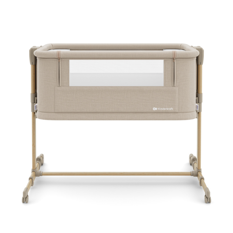 KinderKraft NESTEE GROW 2 бебешка кошара BEIGE