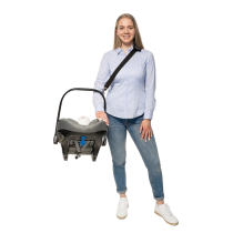 Reer 85021 Clip&Go колан за носене на кошче за кола