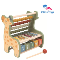 2Kids Toys Дървен музикален комплект Giraffe