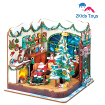 2Kids Toys Сглобяем модел Miniature House Puzzle Santa's Workshop
